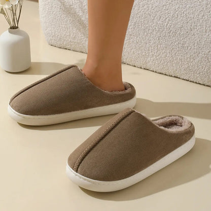 Thick Plush Winter Slippers