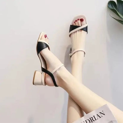 Mid Heel Summer Sandals