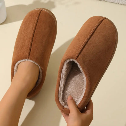 Thick Plush Winter Slippers