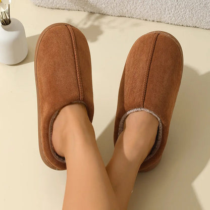 Thick Plush Winter Slippers